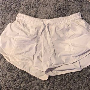 Lululemon white shorts